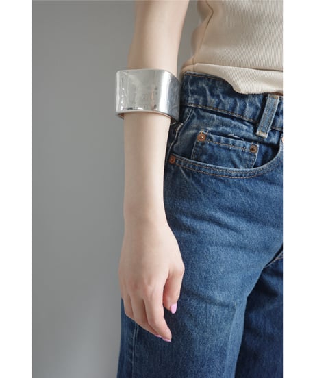 Square Wide Cuff Bangle