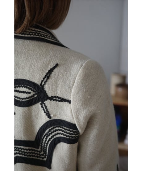 1970's–1980's Eastern Folk Embroidery Jacket