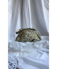 Vintage Beaded Frame Bag / 1950's