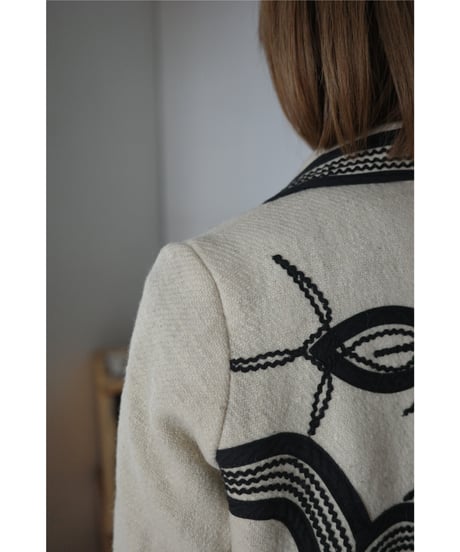 1970's–1980's Eastern Folk Embroidery Jacket