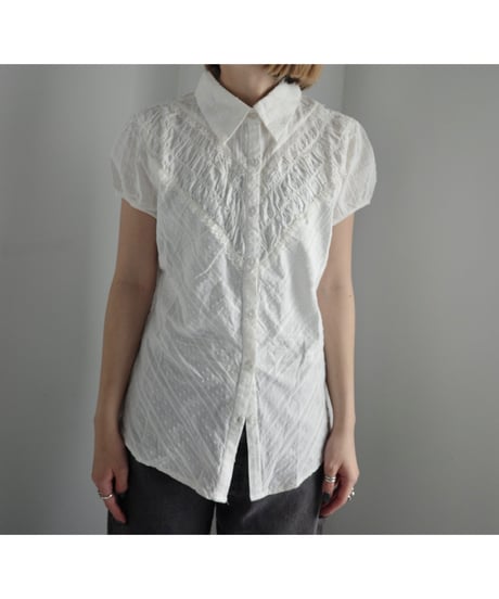 dead stock compact lace blouse