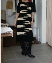 1980’s Graphic Knit Dress