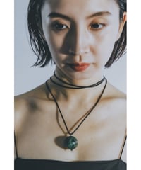 Indian agate 2way belt necklace