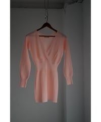 【effedis mamabu】1970's vintage italian worsted wool knit top