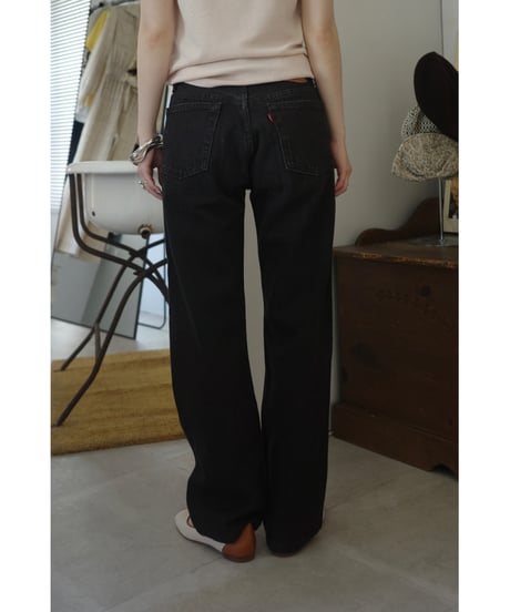 【Levi's501】Black Denim /  W26L27
