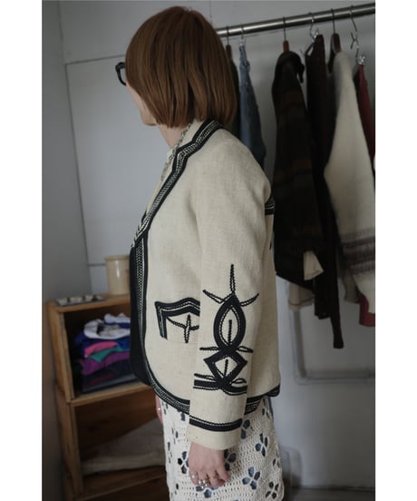 1970's–1980's Eastern Folk Embroidery Jacket