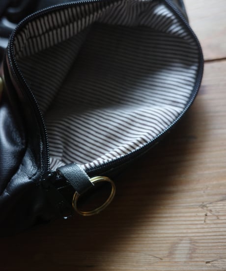 Vinyl leather coin purse bag