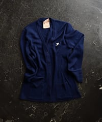 【courrèges】1980's-1990's Logo Knit cardigan