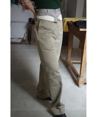 【 U.S.ARMY】1960's Khaki Cotton Trousers / W30  L31