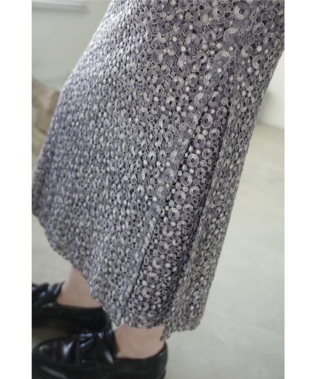 1970s-80s Archive / Circle Pattern Lace Skirt