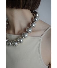 Vintage Silver Boll Necklace