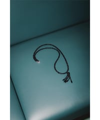 【SAHAR original jewelry】beads fringe necklace