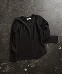 【courrèges】1970's Logo long sleeve Knit