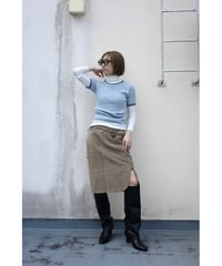 【Phoenix outerwear by Proper】1970's Genuine Leather skirt
