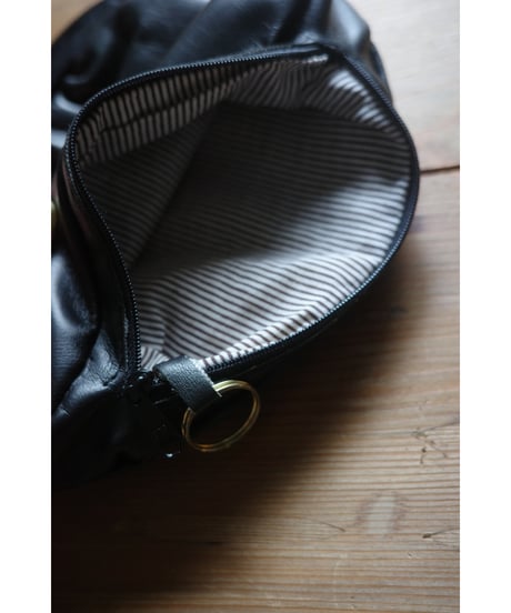 Vinyl leather coin purse bag