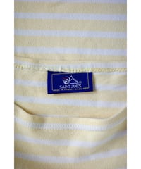 【ST.JAMES】1980’s Basque shirt ( light yellow )