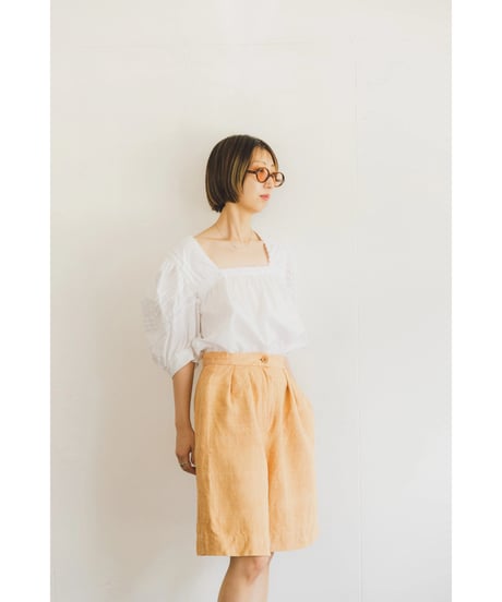 【CARLISLE SPORT】1990's tuck half pants / made in USA