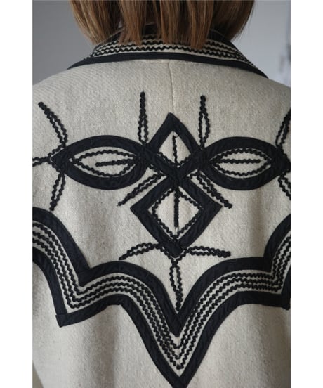 1970's–1980's Eastern Folk Embroidery Jacket