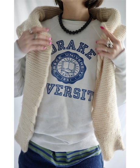 【champion】1960's vintage college sweat