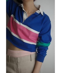 【GANT the rugger】1980's rugby shirt / made in USA