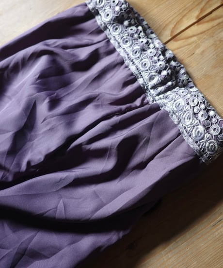 1970s-80s Archive / Circle Pattern Lace Skirt