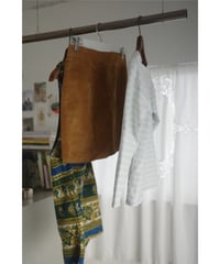 1980's suède mini skirt / made in Italy