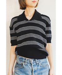 1980's knit polo shirt