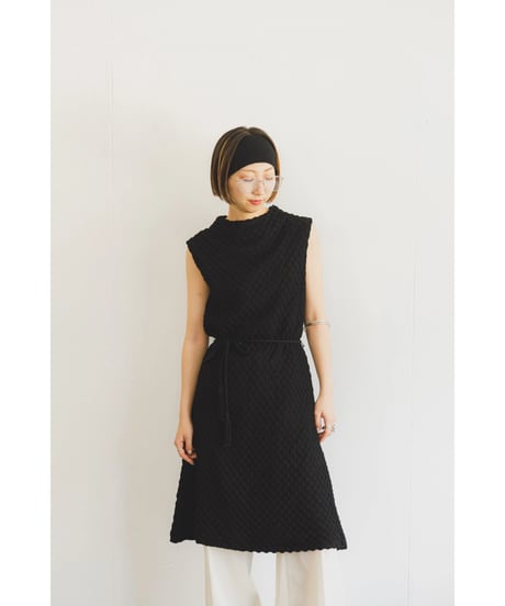 1950's Delicate crochet-look lace dress / made in USA