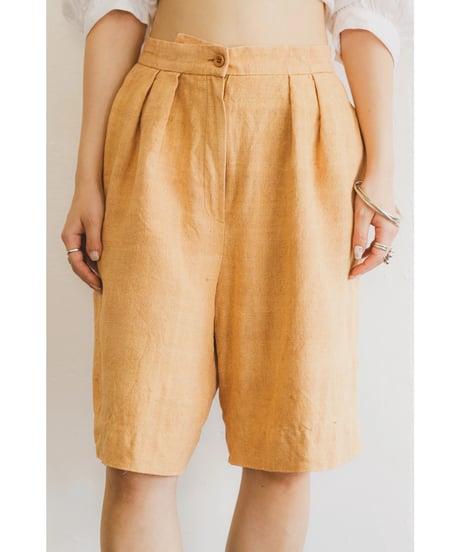 【CARLISLE SPORT】1990's tuck half pants / made in USA