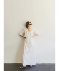 Embroidered Cotton Maxi Dress
