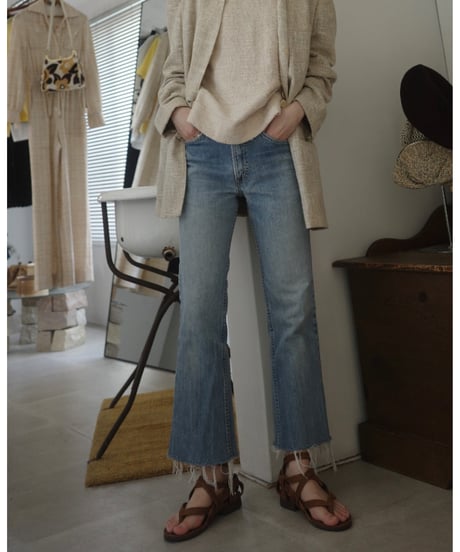 【 Levi's 517 】  1980's  cutoff denim / W26 L24