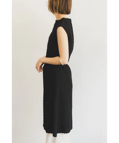 1950's Delicate crochet-look lace dress / made in USA