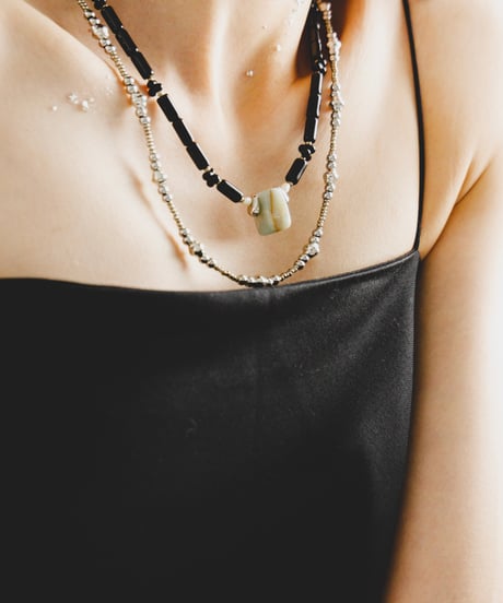 【SAHAR original jewelry 】fringe necklace