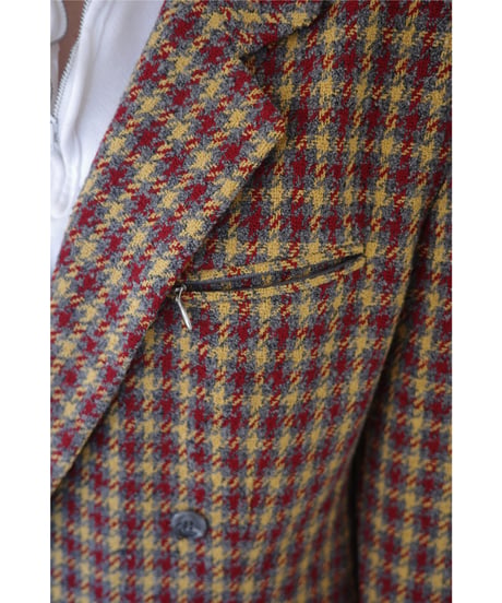 【ANNE KLEIN】Laine loose check  jacket　/ made in USA