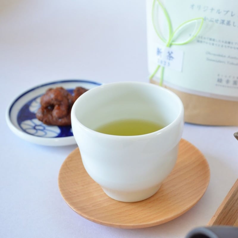 定番／【一番茶・リーフ100g】とろける甘みの深蒸しかぶせ煎茶｜緑幸園