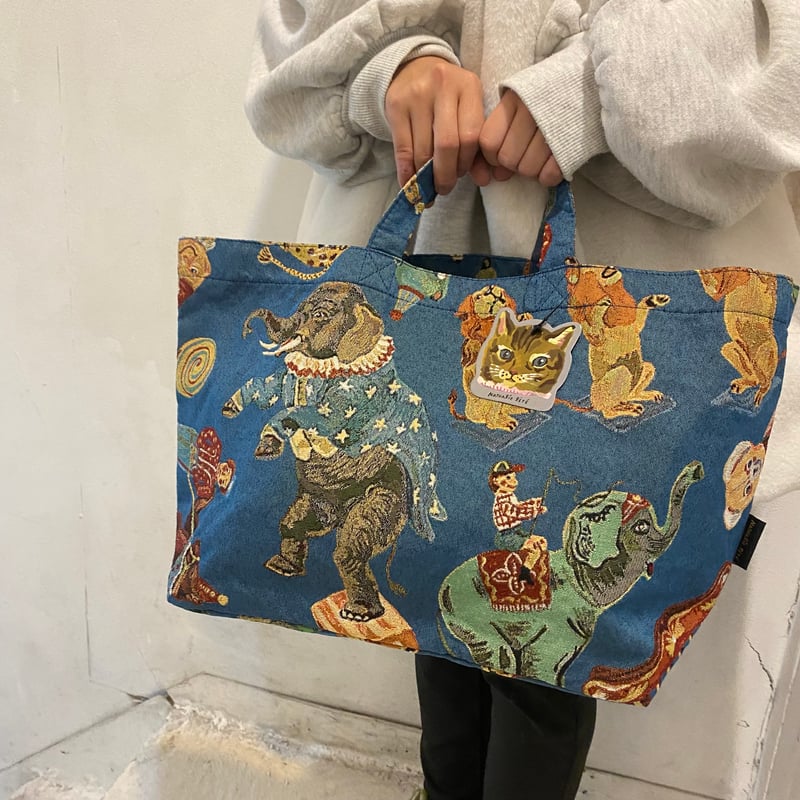 Nathalie Lete Boat and tote Circus | cirque・quete