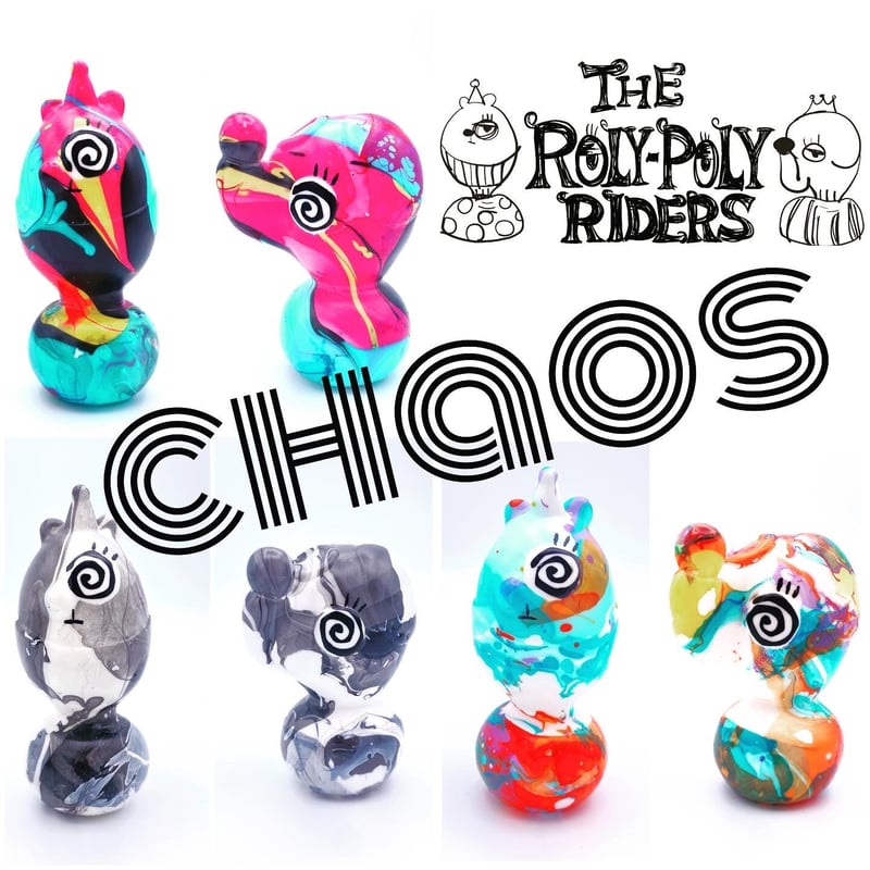 アートソフビ THE ROLY-POLY RIDERS [ Chaos ] | cirque・