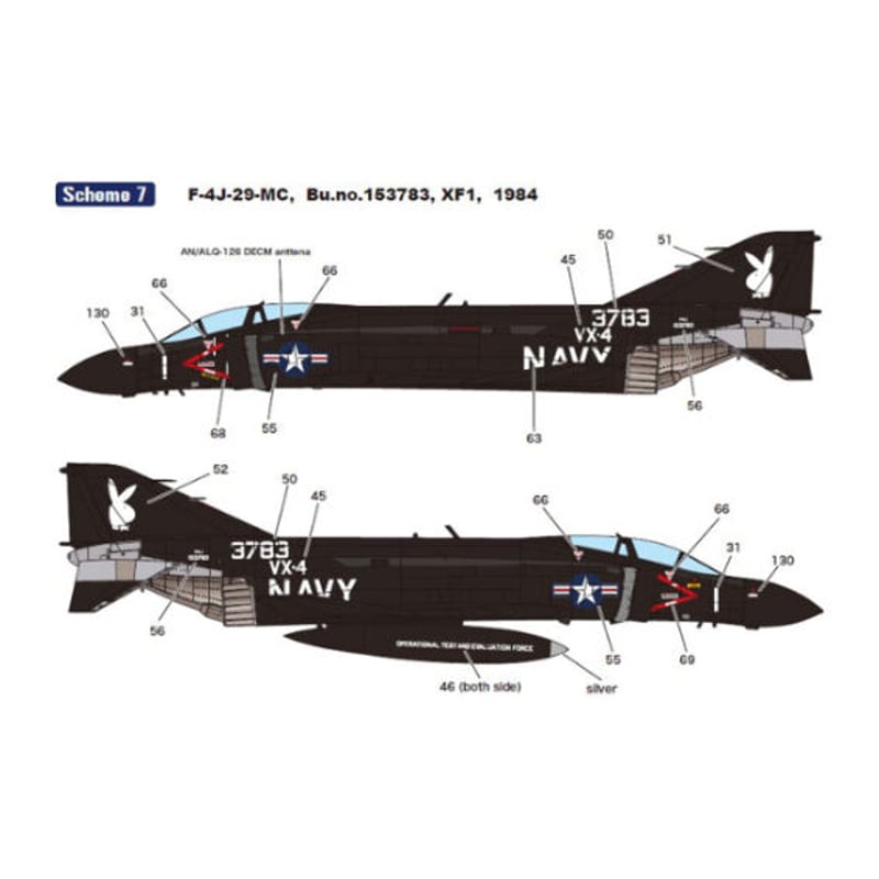 1/48 F-4 Phantom II ”VX-4 Evaluators” F-4B ＆ F-