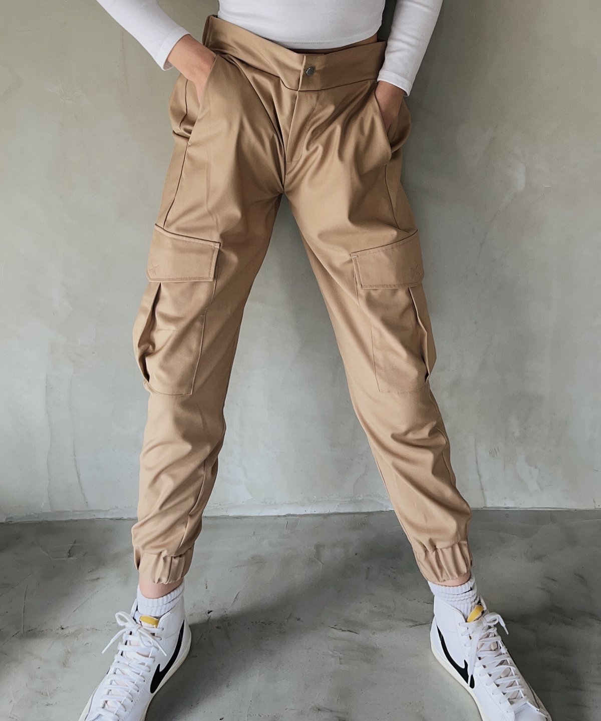 basic cargo pants - デニム/ジーンズ