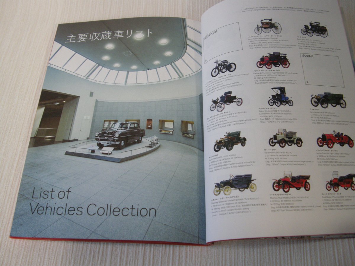 【送料無料】トヨタ博物館限定品 トヨタ博物館収蔵車両 図録 写真集 送料無料】トヨタ博物館限定品 トヨタ博物館収蔵車両 図録 写真集