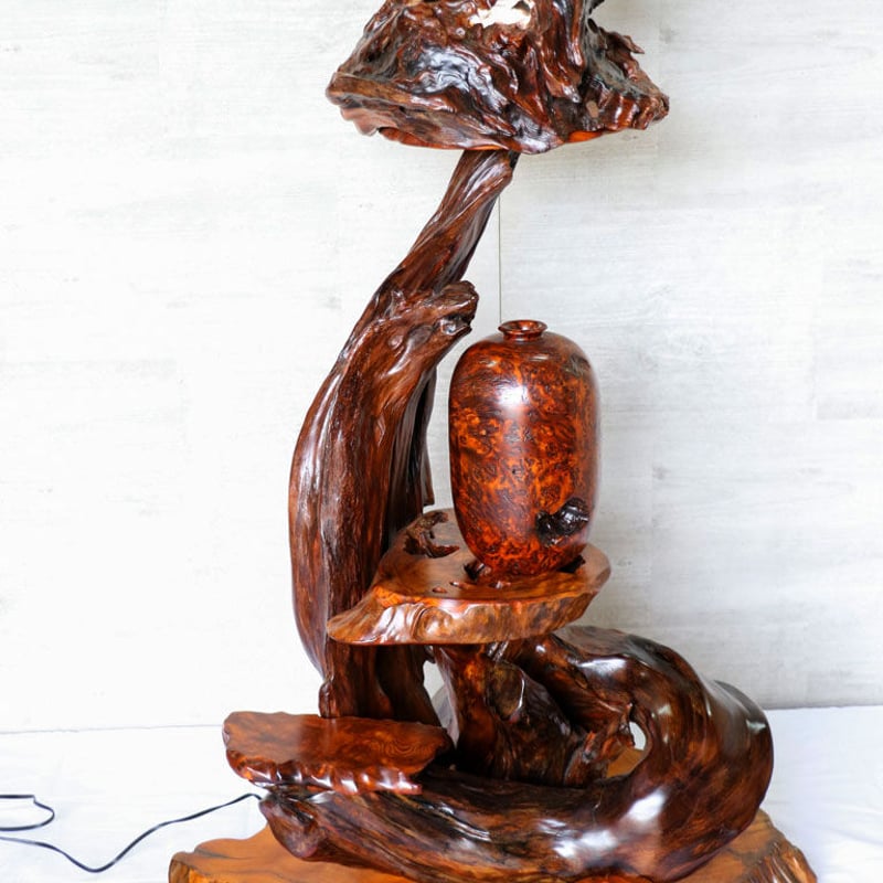 屋久杉　泡瘤　灯篭 屋久杉 灯篭自然こぶ | kotenyakusugi's STORE