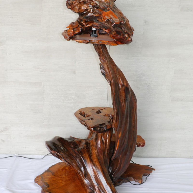 屋久杉 木製灯籠 楽天市場】屋久杉 灯籠 仕様：無垢 / 素材