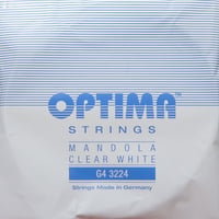 【マンドラ】OPTIMA　クリアホワイト　G線（４弦）