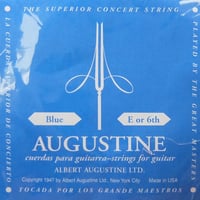 【ギター】AUGUSTINE　青　６弦
