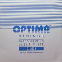 【マンドロンチェロ】OPTIMA　クリアホワイト　G線（３弦）