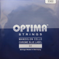 【マンドロンチェロ】OPTIMA　青　D線（２弦）