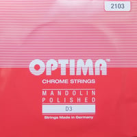【マンドリン】OPTIMA　赤　D線（３弦）