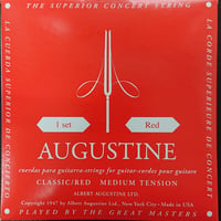 【ギター】AUGUSTINE　赤セット