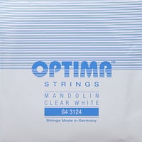 【マンドリン】OPTIMA　クリアホワイト　G線（４弦）