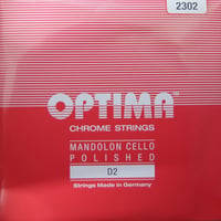 【マンドロンチェロ】OPTIMA　赤　D線（２弦）